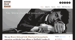 Desktop Screenshot of brownmcleod.co.uk